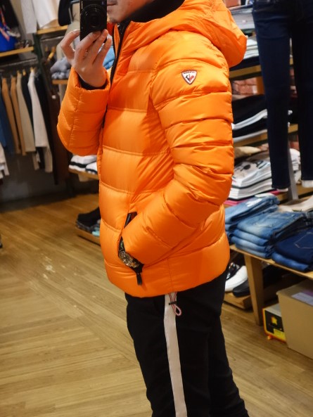 ロシニョール オレンジ ダウン（ROSSIGNOL APPAREL ロシニョール 