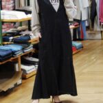 店頭で大好評です♪【CLOCHE】2022春夏新作♡マーメイドヘムのお洒落なジャンパースカート(*´▽｀*)✿